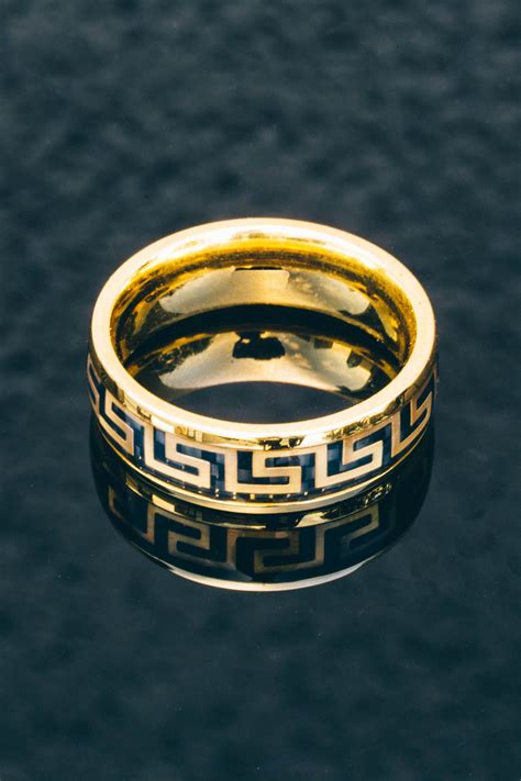 versace chain women|Versace men's wedding rings.